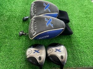 4*1850 2本セット【Callaway/キャロウェイ】X セット内容(5W・9W) 19°/23° フレックス：R ヘッドカバー付き 札幌・美しが丘・店頭引渡可