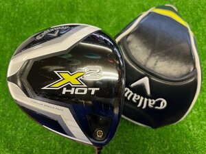 2△3-387 1W【Callaway/キャロウェイ】X2 HOT ドライバー 10.5° 2014年モデル 純正カーボン フレックスR [札幌/店頭引取可]