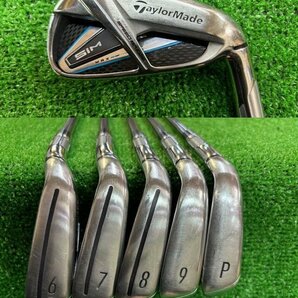 1★241 注目 中古《TaylorMade/テーラーメイド》SIM / 6I-9I,PW / 5本セット / TENSE / S アイアン 2020年モデル [店頭引取OK!!札幌］の画像1