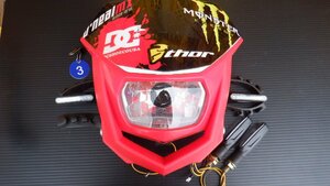 美品！CRF250L取り外し☆LEDウィンカーキット＆アッパーカウル