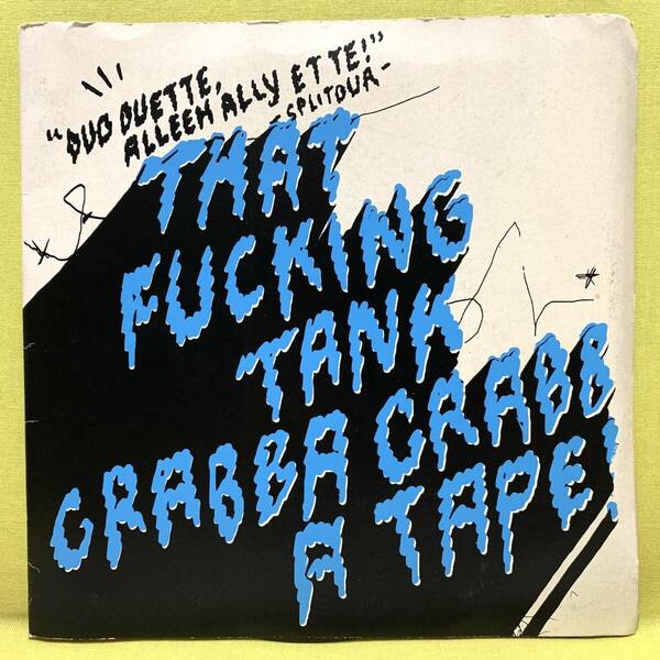 ■That Fucking Tank/Grabba Grabba Tape■Duo Duette Alleeh Ally Ette! - Splitour -■2005 Spain■即決■洋楽■EPレコード