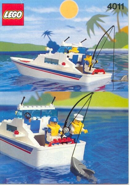 LEGO レゴ 4011 Cabin Cruiser フィッシングクルーザー