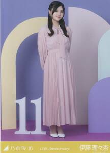 乃木坂４６　伊藤理々杏　生写真　11th Anniversary　ヒキ