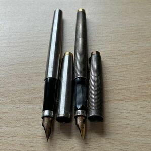 ボールペン7本 万年筆2本 おまとめ PARKER TIFFANY&CO. PILOT MONTBLANC ZEBRA SHAFFER の画像2