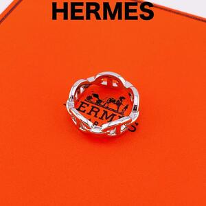 【新品同様】HERMES エルメス シェーヌダンクル アンシェネPM リング54