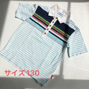 moujonjon 130サイズ　ポロシャツ 半袖 キッズ 夏服