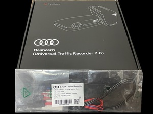 4★【未開封】★Audi アウディ純正●フロント＆リア●前後2カメラ●UTR2.0/ドライブレコーダー●電源ハーネス付 A8(4H) Q8 Q7★4K0063511A