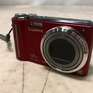 Panasonic LUMIX パナソニック デジタルカメラ DMC-TZ7 レッドカラー●F043T736の画像1