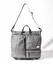 PORTER ポーター × B印 YOSHIDA (GS) BEAMS 別注 ヘルメット バッグ (S) GREY 定価43450円_画像1