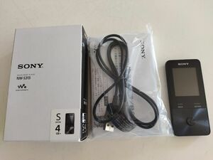 SONY WALKMAN ソニー ウォークマン Sシリーズ NW−S313 4GB ブラック 美品