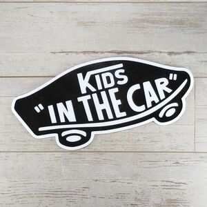 KIDS IN CARマグネットステッカー VANS キッズインカー