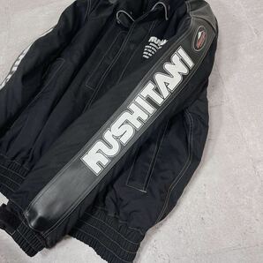 美品 KUSHITANI クシタニ K-2531-2003 チームジャケット XL バイカーライダースジャケット ブラック の画像3