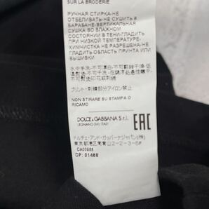 未使用 世界約4000着限定品 Dolce&Gabbana × UNXD ドルチェ&ガッバーナ Tシャツ 非売品 44 L相当 メンズ 黒NFTの画像9