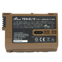 EN-EL15 / TEN-EL15 / EN-EL15a / EN-EL15b / EN-EL15c　Nikon 互換バッテリー　2個　ZF / Z5 / Z6 / Z6　II / Z7 / Z7　II / Z8_画像2