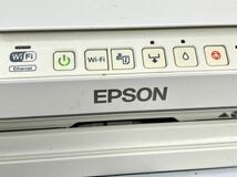 1円〜 EPSON エプソン EP-306 インクジェットプリンター カラリオ A4 印刷 コピー機 パソコン PC 周辺機器 家電 通電確認 付属品 まとめ_画像3