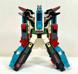 1 jpy ~ legend. . person da*ga-n. body deformation Robot 7 step deformation seven changer Takara Sunrise anime robot toy retro that time thing present condition goods 