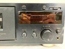 1円〜 TEAC ティアック V-3000 ステレオカセットデッキ オーディオ機器 アンプ 3-Head System 音響機器 レトロ 当時物 通電確認_画像6