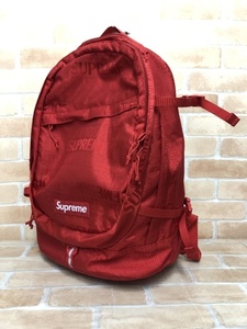 Supreme シュプリーム 19ss Backpack Red レッド 111385075＃2
