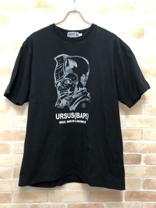 URSUS BAPE アーサスベイプ Tシャツ 001TEH201006X ブラック XL 111367529■