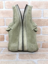 Clarks クラークス ワラビーシューズ スエード 26773 ベージュ US9.5 111385084■_画像5