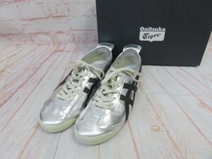 箱有 Onitsuka Tiger オニツカタイガー MEXICO 66 メキシコ スニーカー 1183B566-020 シルバー 26.0cm 991774866＃4