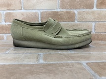 Clarks クラークス ワラビーシューズ スエード 26773 ベージュ US9.5 111385084■_画像3