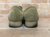 Clarks クラークス ワラビーシューズ スエード 26773 ベージュ US9.5 111385084■_画像4