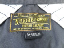 NEIGHBORHOOD ネイバーフッド ボーリングシャツ 半袖 オープンカラー 101SPNH-SHM07 ブラック M 991784193■_画像4