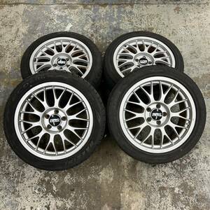 5穴■BBS ボルボ V70から取外し 225/45R17 4本■040206R