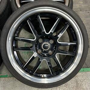 4穴■gram LIGHTS 195/40R17 4本■042601Rの画像3