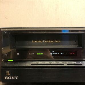 【ジャンク品】SONY ソニー ベータビデオデッキ EDV-9000 通電のみ確認 1996年製の画像2