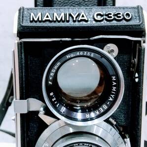 #Y9159【1,000円スタート 比較的美品】MAMIYA C330 Professional f マミヤ SEIKOR 1:2.8 f=80 動作未確認  ケース付きの画像2