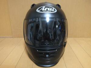 中古 Arai アライ ラパイドIR RAPIDE-IR フラットブラック サイズM(57・58) フルフェイスヘルメット