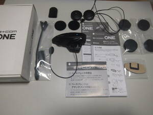 中古 SYGN HOUSE サインハウス B+COM ONE ビーコムワン 動作確認済み インカム 通話・会話・音楽OK アーム/ワイヤーマイク両方あり