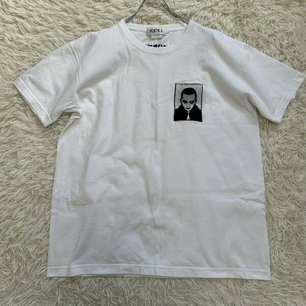 【KIDILL】キディル Tシャツ 半袖 刺繍 ホワイト