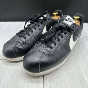 【NIKE】ナイキ コルテッツ27.5 スニーカー レザー ブラック