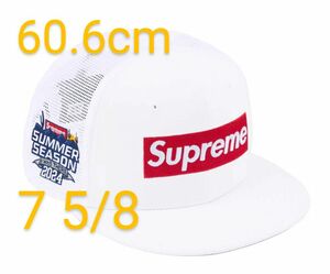 Supreme Box Logo Mesh Back New Eraシュプリーム ボックス ロゴ ニューエラ メッシュ 7 5/8