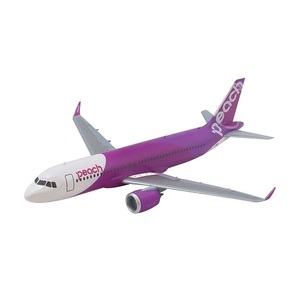 ▼ F-toys 日本のエアライン4 【 #3 Peach A320 neo 1/300 】 □数量4 エアバス ぼくは航空管制官 エフトイズ