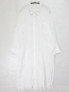 [Включенная доставка] Освещение луча Огни BEAM SLITZ Один кусок белый белый белый белый хлопок 100% хлопчатобумажную рубашку размер 38 м/958660