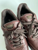 【送料込】New Balance ニューバランス くつ【メンズ】26.5cm ブラウン レザー 定価18,480円 スニーカー ソリッドラバー s6437399_画像5