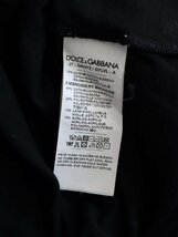 【送料込】Dolce&Gabbana ◇ Tシャツ ◇ メンズ【6437260】ドルチェアンドガッバーナ L ブラック / 大人 カジュアル ハイブランド 夏 ロゴ_画像7