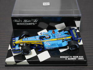 即決 1/43 ミニチャンプス ルノー F1 チーム R25 F.アロンソ