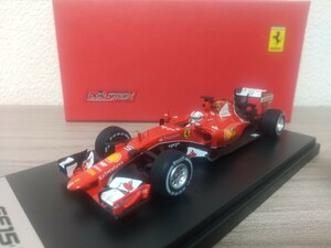 ルックスマート 1/43 フェラーリSF15-T S・ベッテル 2015 マレーシアGP Winner