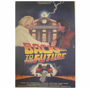 アートパネル Back to The Futureバックトゥザフューチャー ポスター 版画 壁掛け 写真 映画 壁画 キャンバ