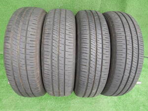 ★DUNLOP ENASAVE EC204 夏タイヤ★175/65R15 84H 残り溝:8部山以上(7.1mm以上) 2023年製 4本 MADE IN JAPAN