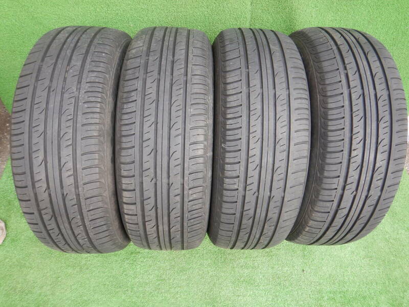 ★DUNLOP GRANDTREK PT3 夏タイヤ★225/60R17 99V 残り溝:2本5.4mm/2本5.8mm以上 2021年製 4本 MADE IN JAPAN