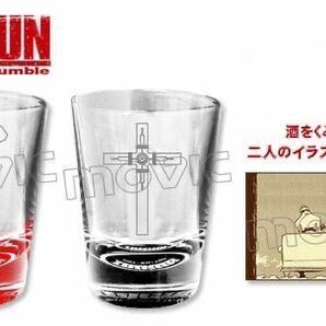 劇場版トライガンBadlandsRumbleショットグラスセット TRIGUN ヴァッシュ ウルフウッド 特製カード付きの画像1