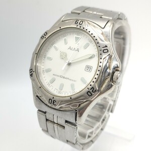 170 SEIKO ALBA メンズ 腕時計 時計 セイコー アルバ V732-0N60 クォーツ クオーツ QUARTZ 10BAR デイト カレンダー 3針 アナログ SCH