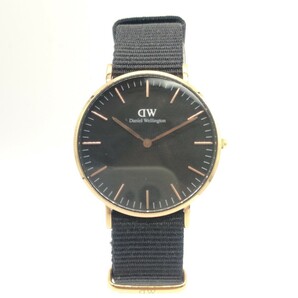 176 Daniel Wellington メンズ 腕時計 時計 ダニエルウェリントン Classic 黒文字盤 G36R03 クオーツ QUARTZ ラウンド クラシック SCHの画像2