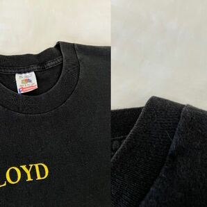 【希少】90s PINK FLOYD DARK SIDE OF THE MOON 狂気 Tシャツ ピンクフロイド XL フルーツオブザルーム ヴィンテージ バンド USA製の画像8